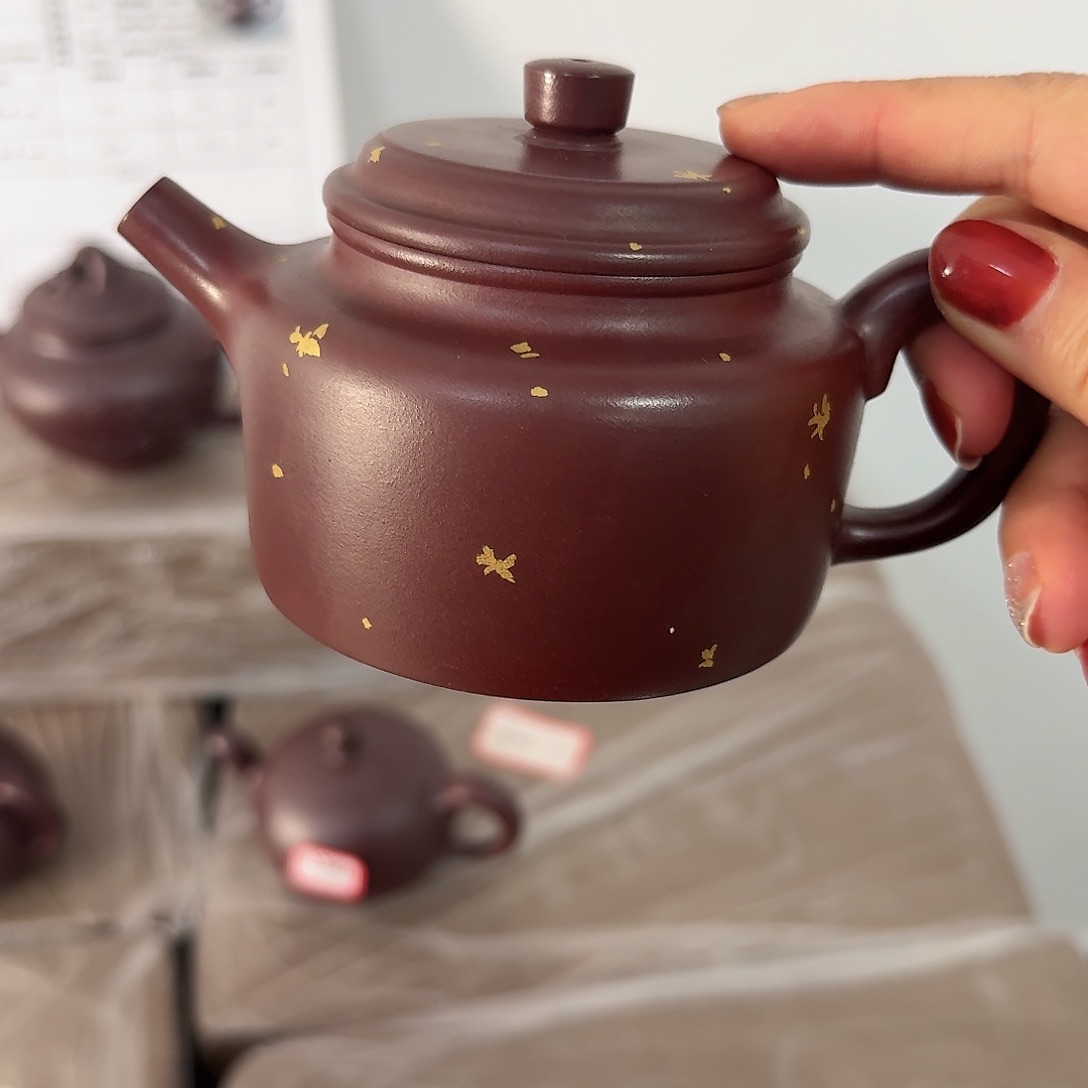 紫砂茶壶黄龙山原矿龙血砂230