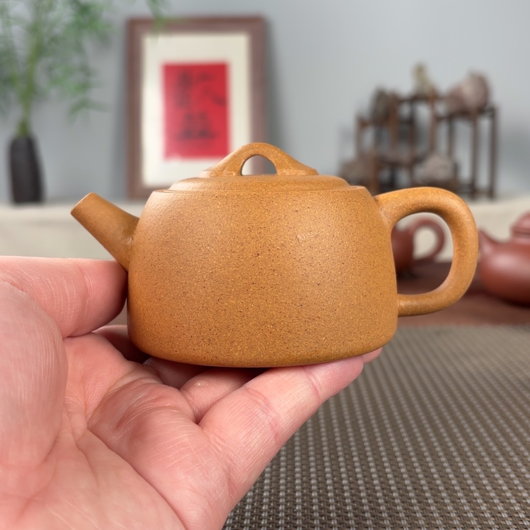 紫砂茶壶黄龙山原矿紫砂壶