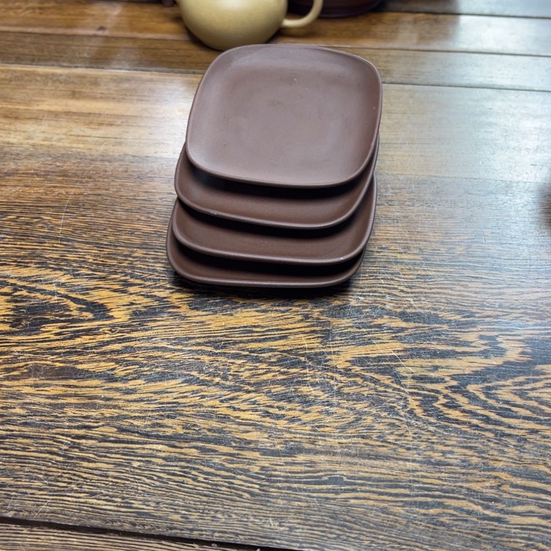 茶盘紫砂八十年代厂器随道窑烧制