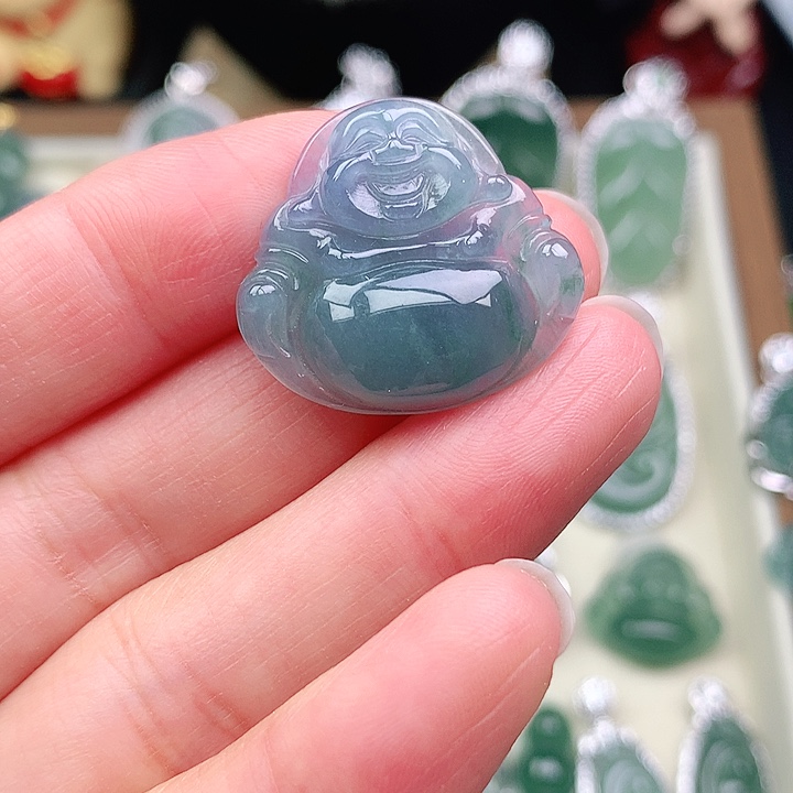 颈饰未镶嵌翡翠吊坠