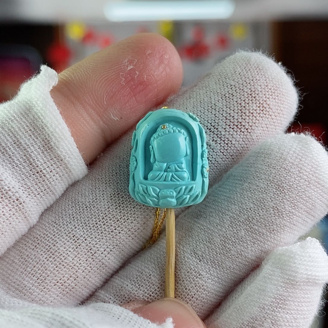 绿松石珠宝奇石未镶嵌