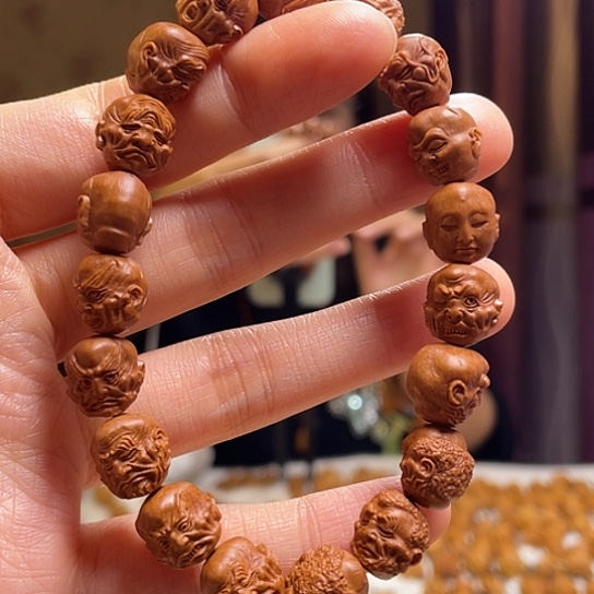 手串/手链橄榄核龙纹桃核