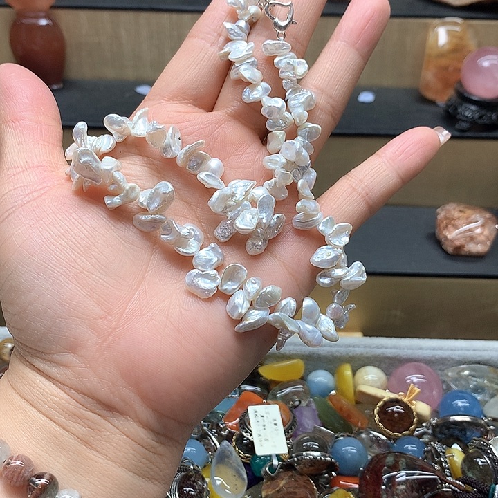 水晶水晶手链未镶嵌汤***?