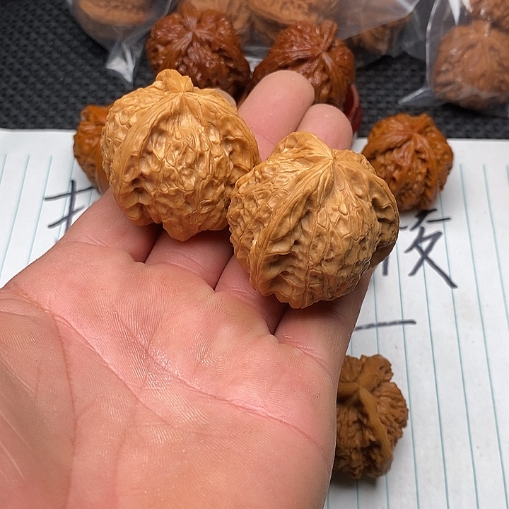 核桃把件拼接南瓜2