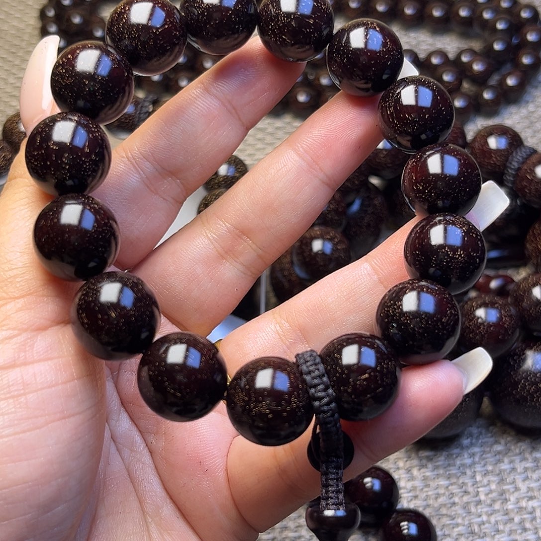 檀香紫檀（小叶紫檀）1.5 15颗满星