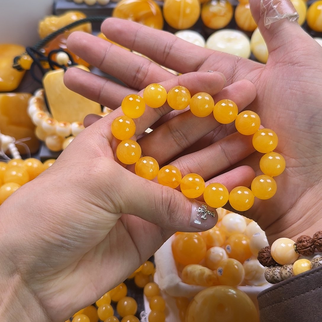 蜜蜡珠宝奇石未镶嵌13mm