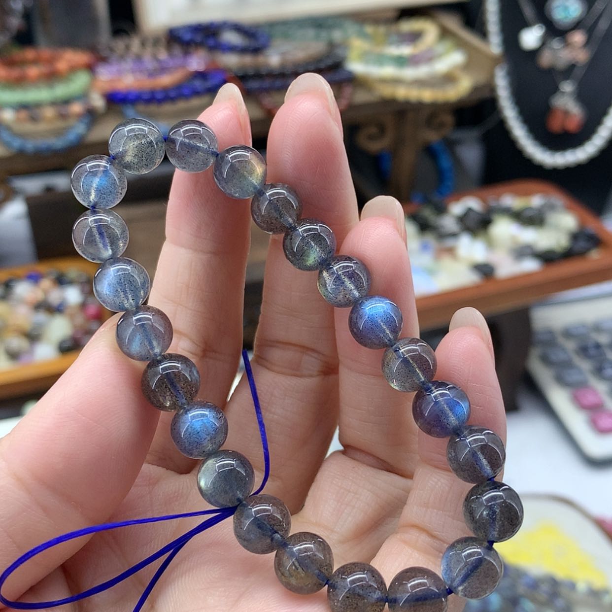 【闪购商品】长石手串未镶嵌二*手串