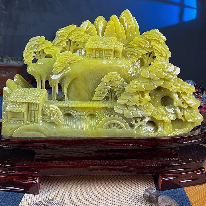 蓝***鹰玉收藏价值最高有收藏价值