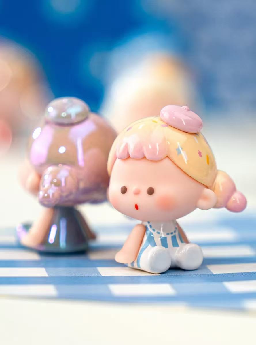 【MAKA踩数字】踩美味时刻耳机包无忧哒娃萌粒盲盒可爱潮玩