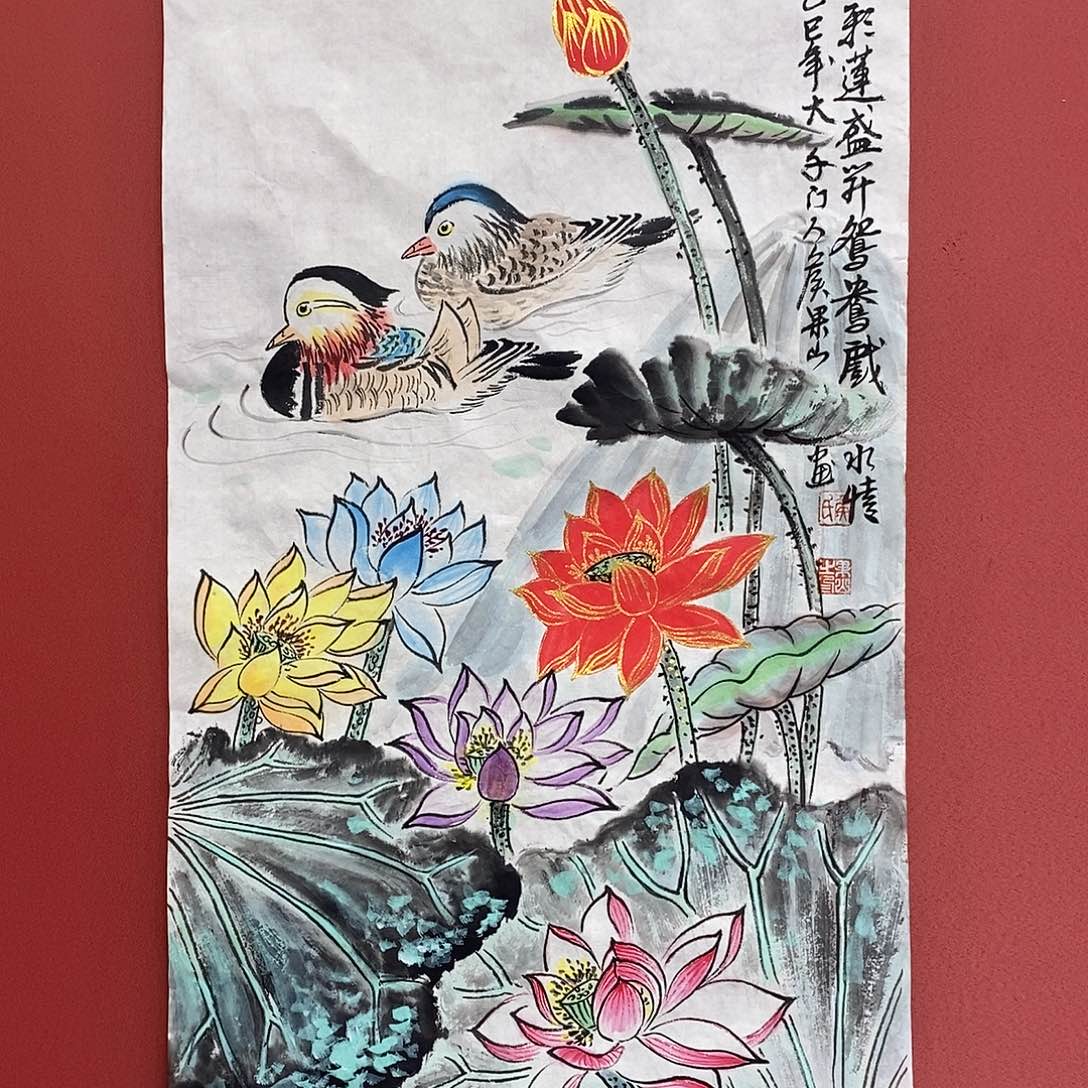 国画大风堂嫡传-侯果山老师作品路 