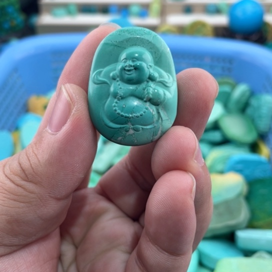 未镶嵌菱锰矿珠宝半成品