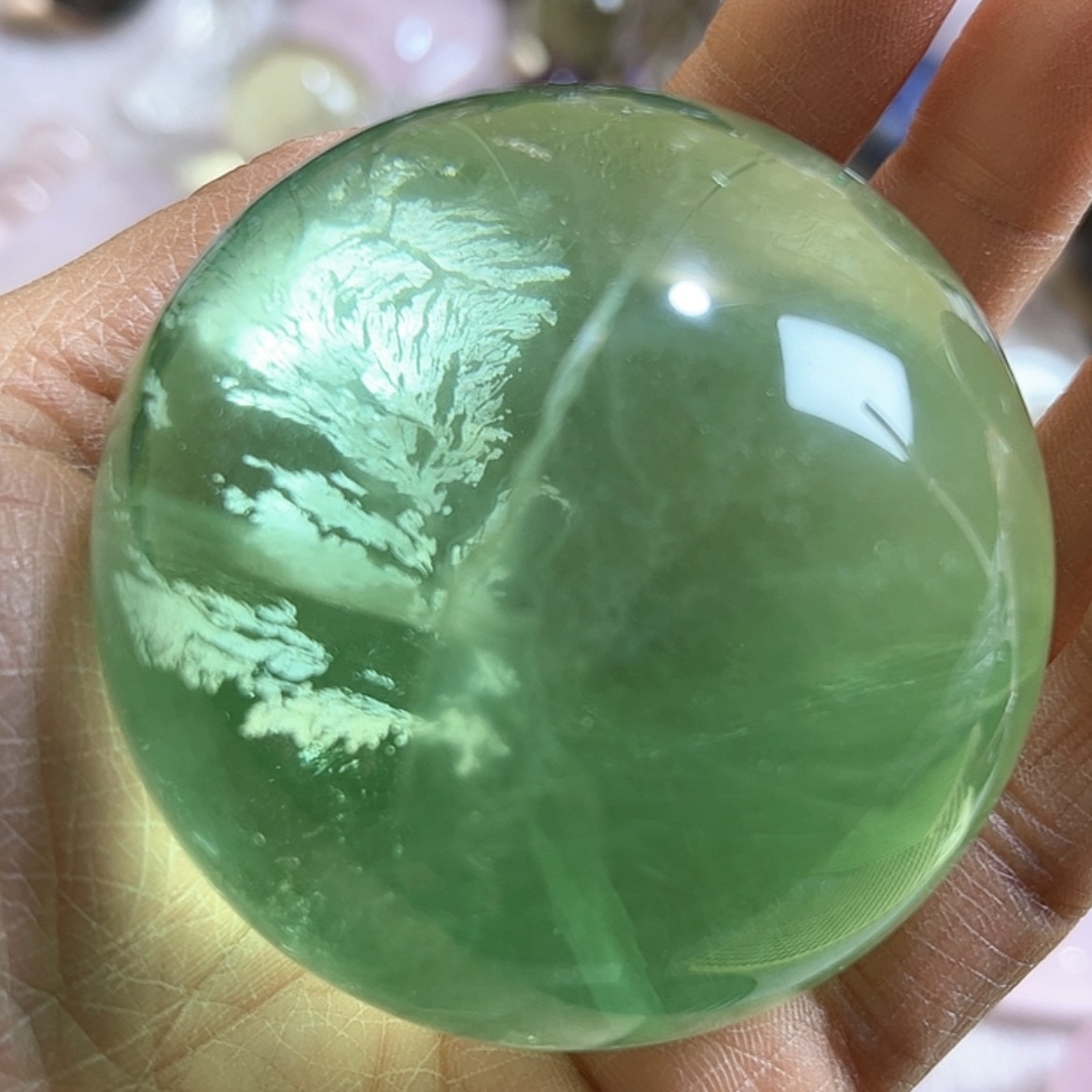 【闪购商品】萤石摆件球未镶嵌