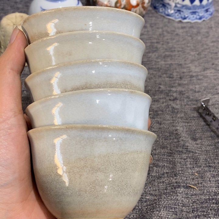 紫砂茶杯非常漂亮好看的碗