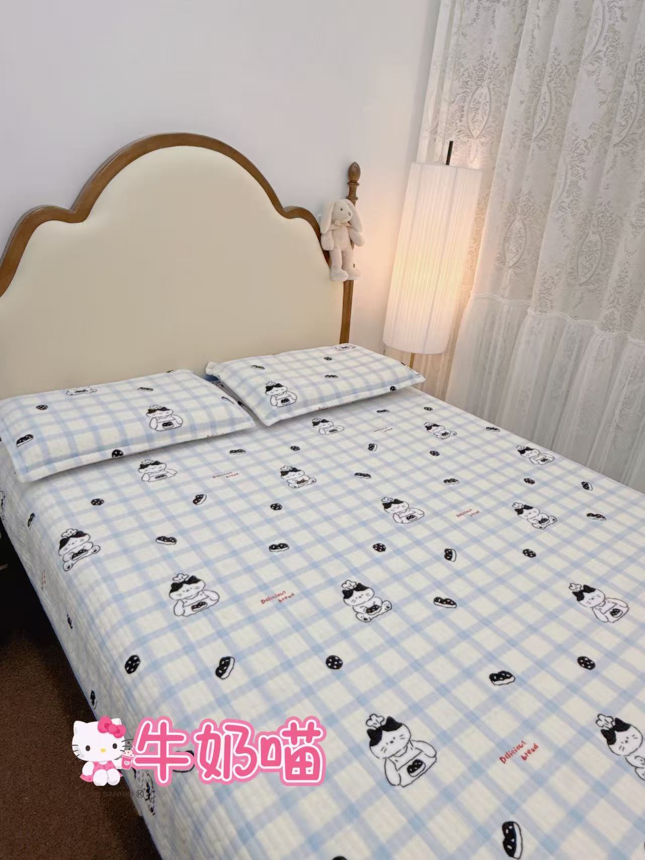 【秋冬新款】宝宝绒加厚加绒保暖防滑床盖 可机洗水洗