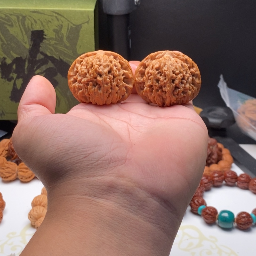 文玩核桃把件45平谷四座楼