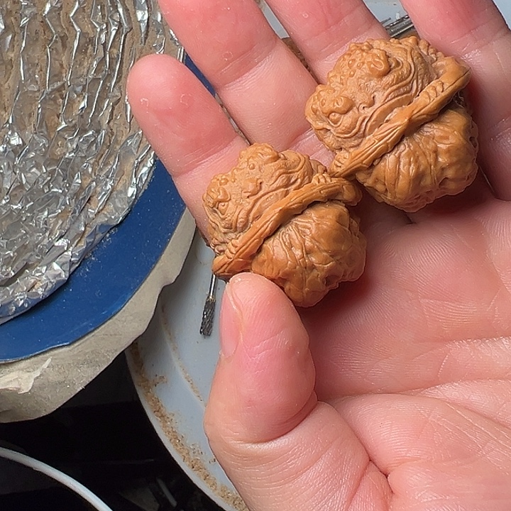 核桃手串/手链核桃雕刻