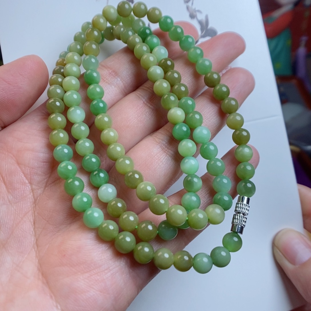 和田玉手链未镶嵌