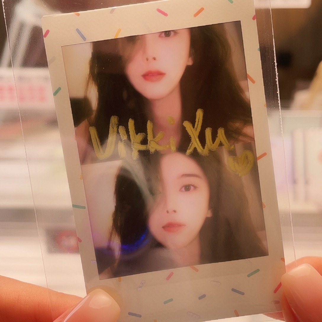 亲签一张 拍立得版 文创类