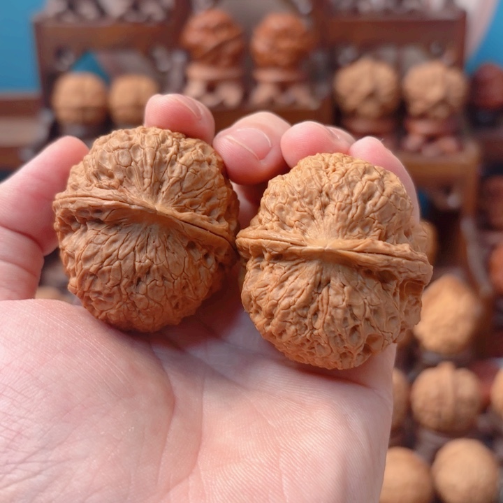 文玩核桃把件O*金蟾王