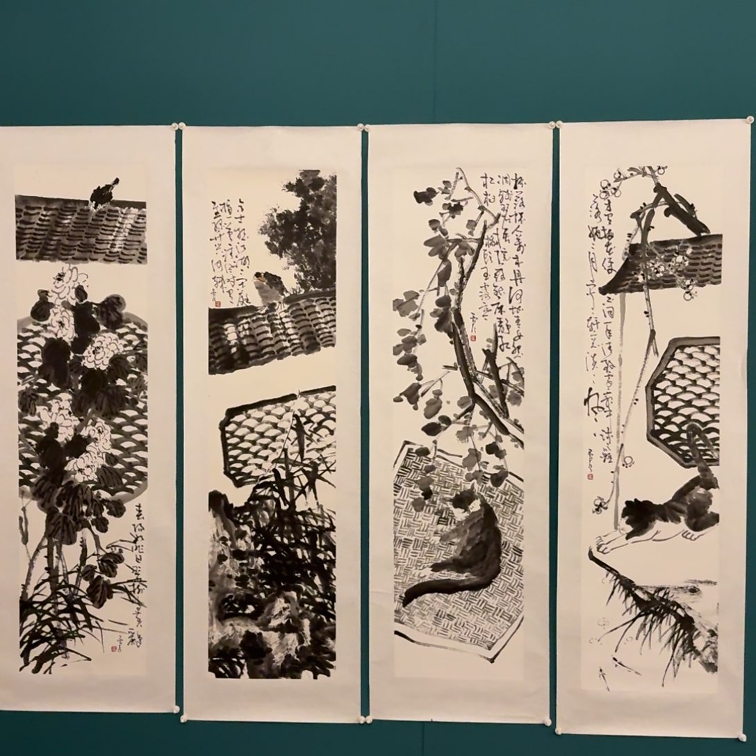 国画雷公老师作品