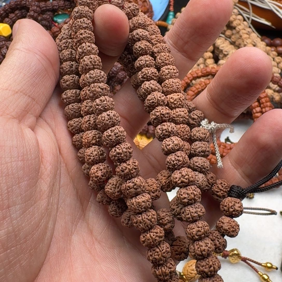 凤眼菩提吊坠手串