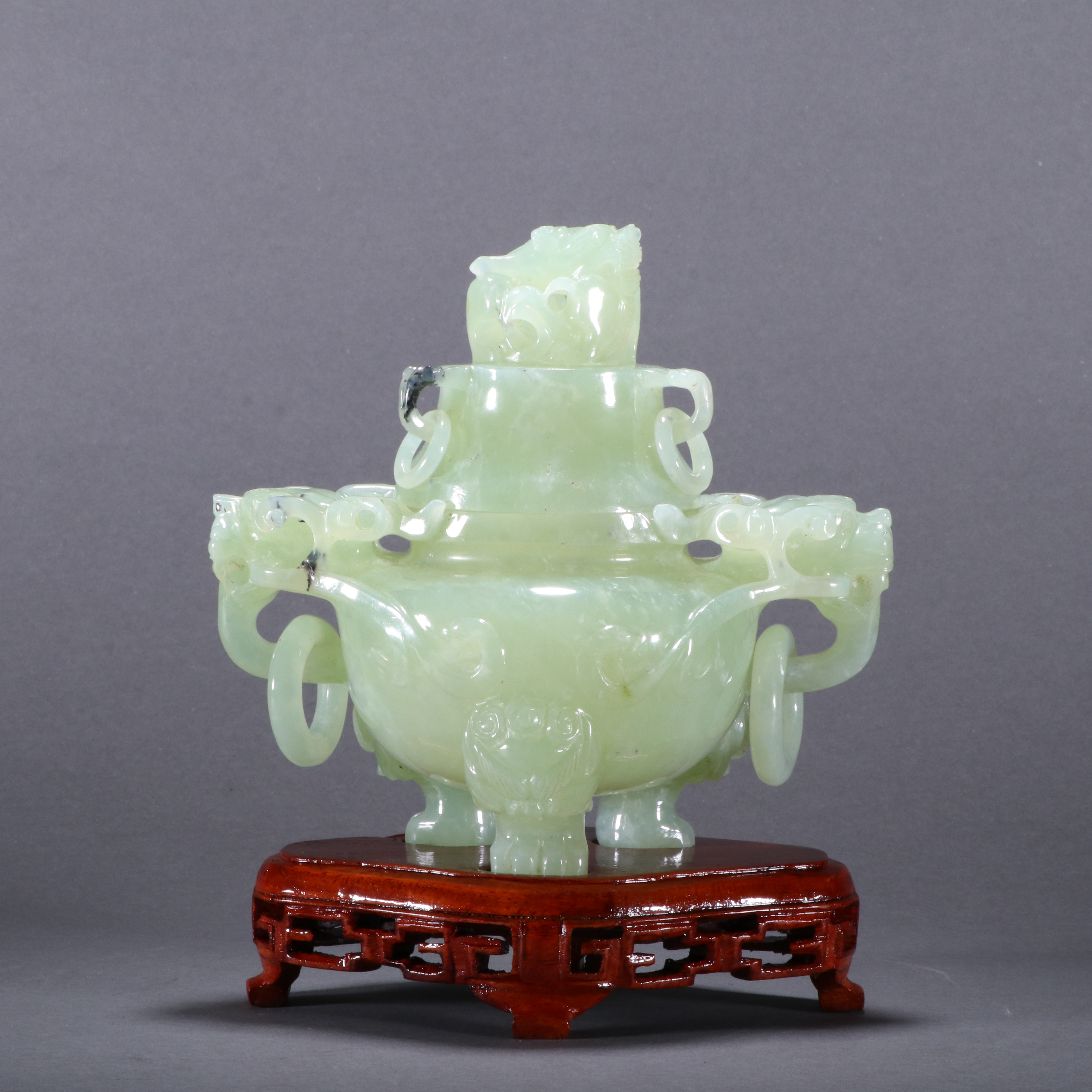 1125《承玺国际》20世纪 · 岫玉香炉