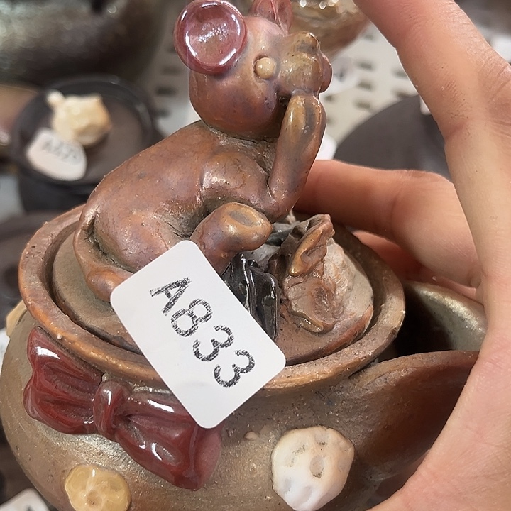 柴烧裸烧纯手工制作干线
