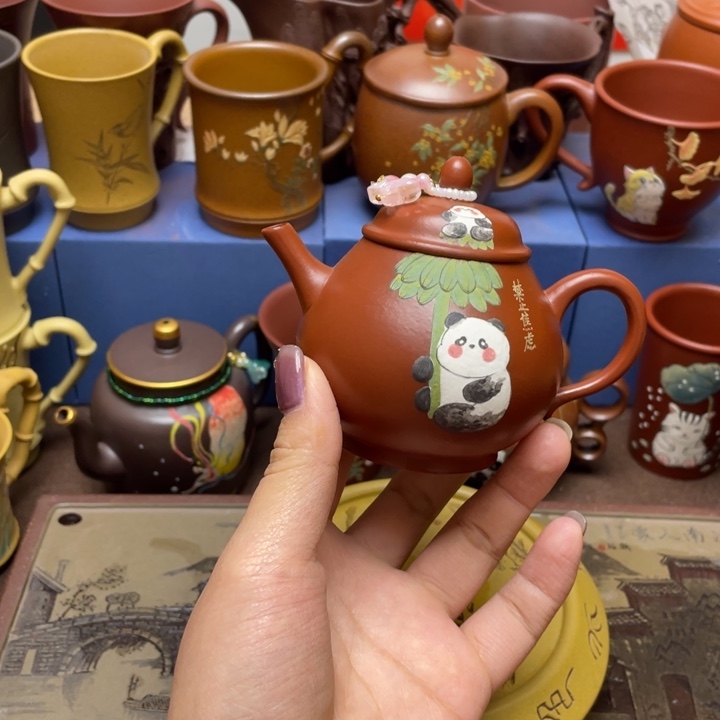 紫砂茶杯紫砂主人杯
