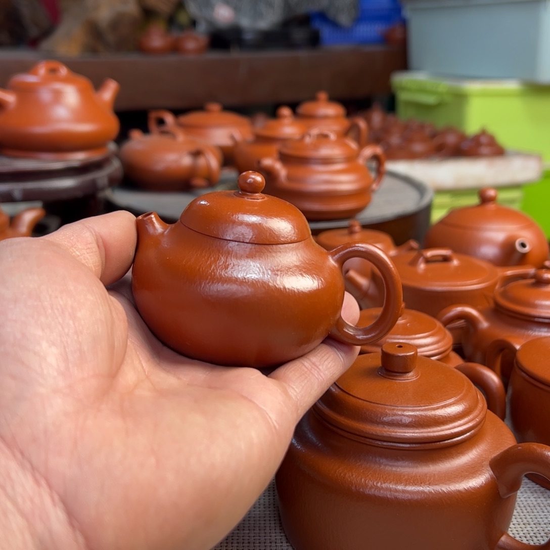 紫砂壶N***.全手工制作文蛋