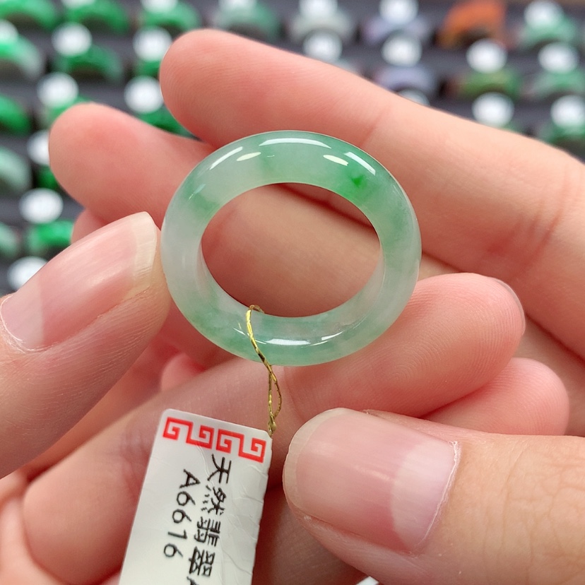 【闪购商品】未镶嵌戒指翡翠15号