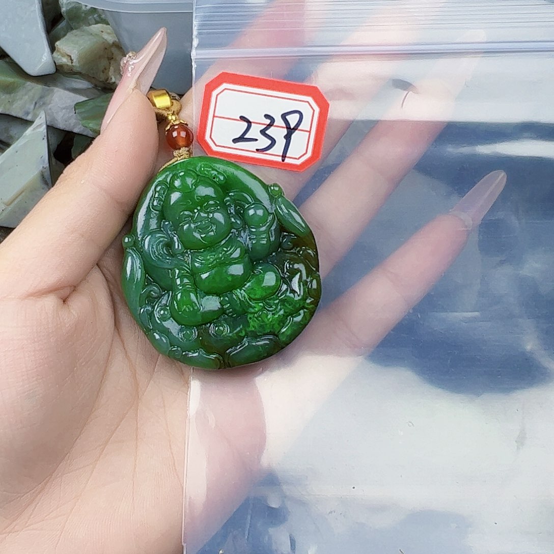 和田玉珠宝半成品未镶嵌