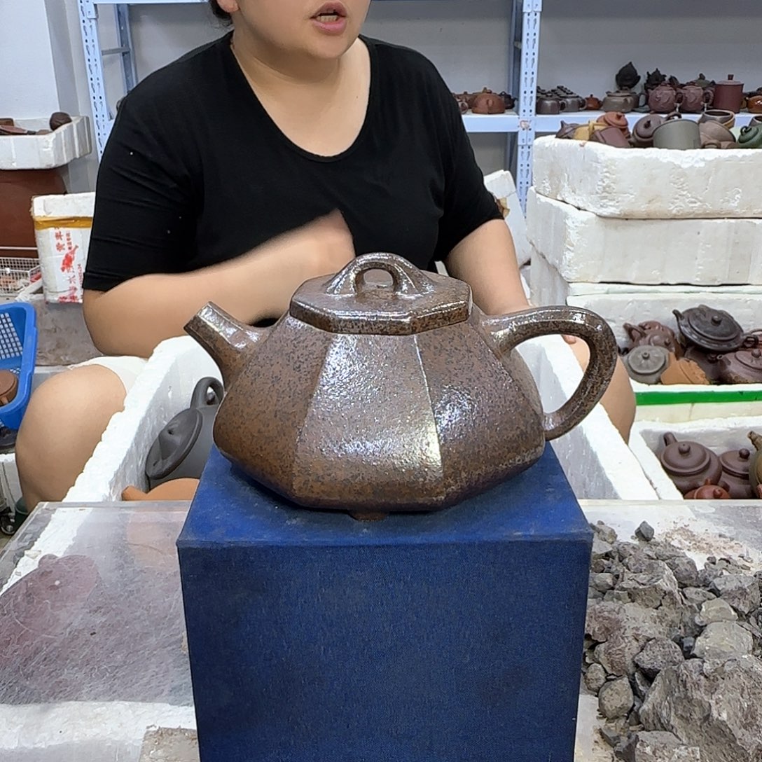 茶壶紫砂宜兴紫砂壶瑕疵