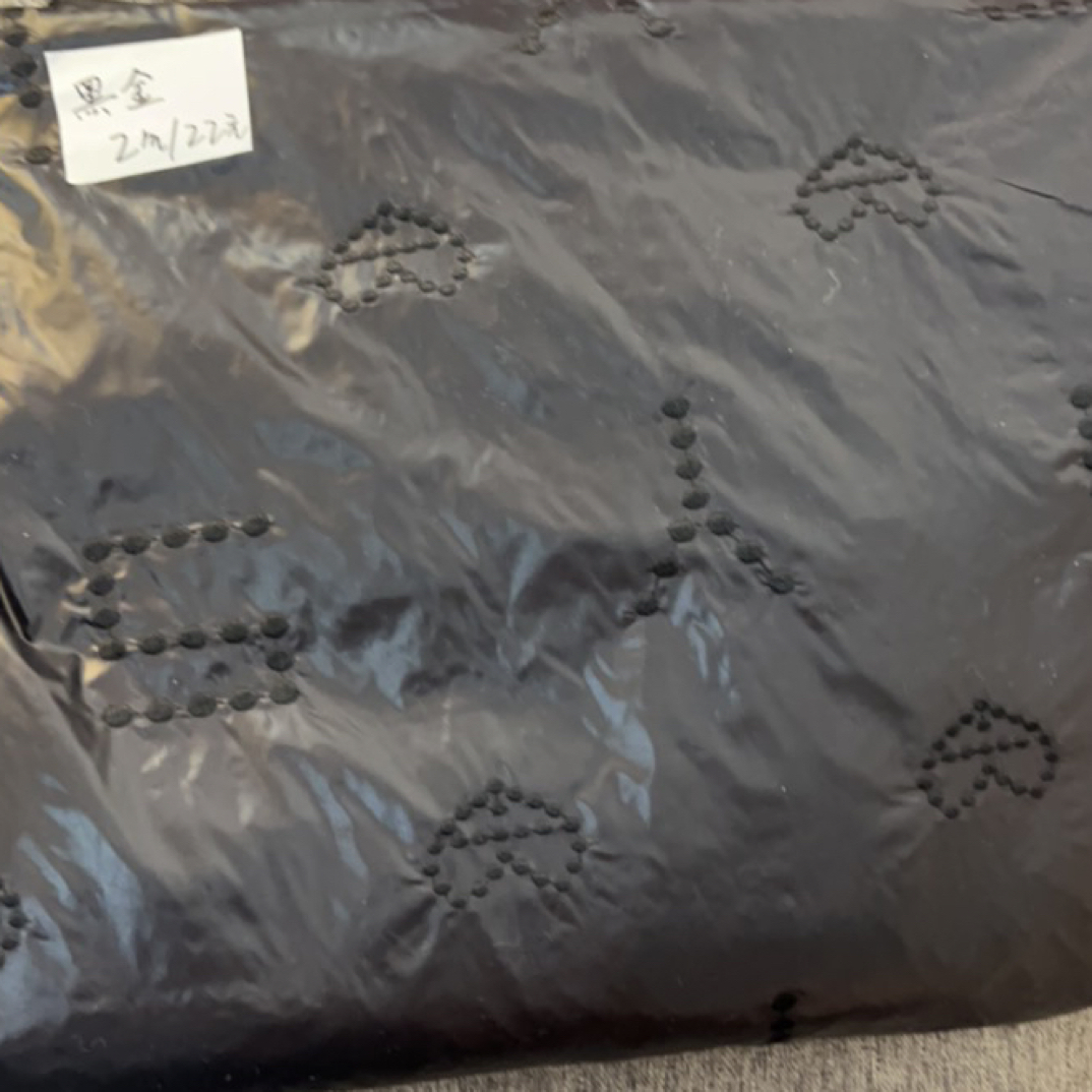 黑金三合一羽绒服布料2米22