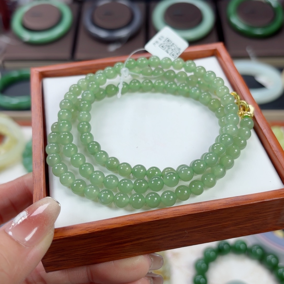 和田玉手链未镶嵌