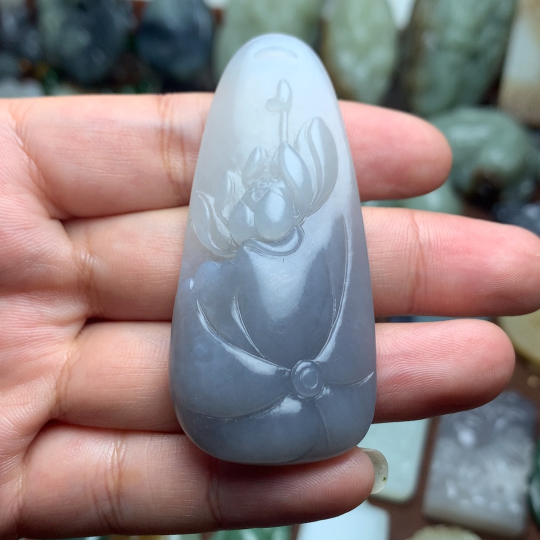 和田玉挂件未镶嵌