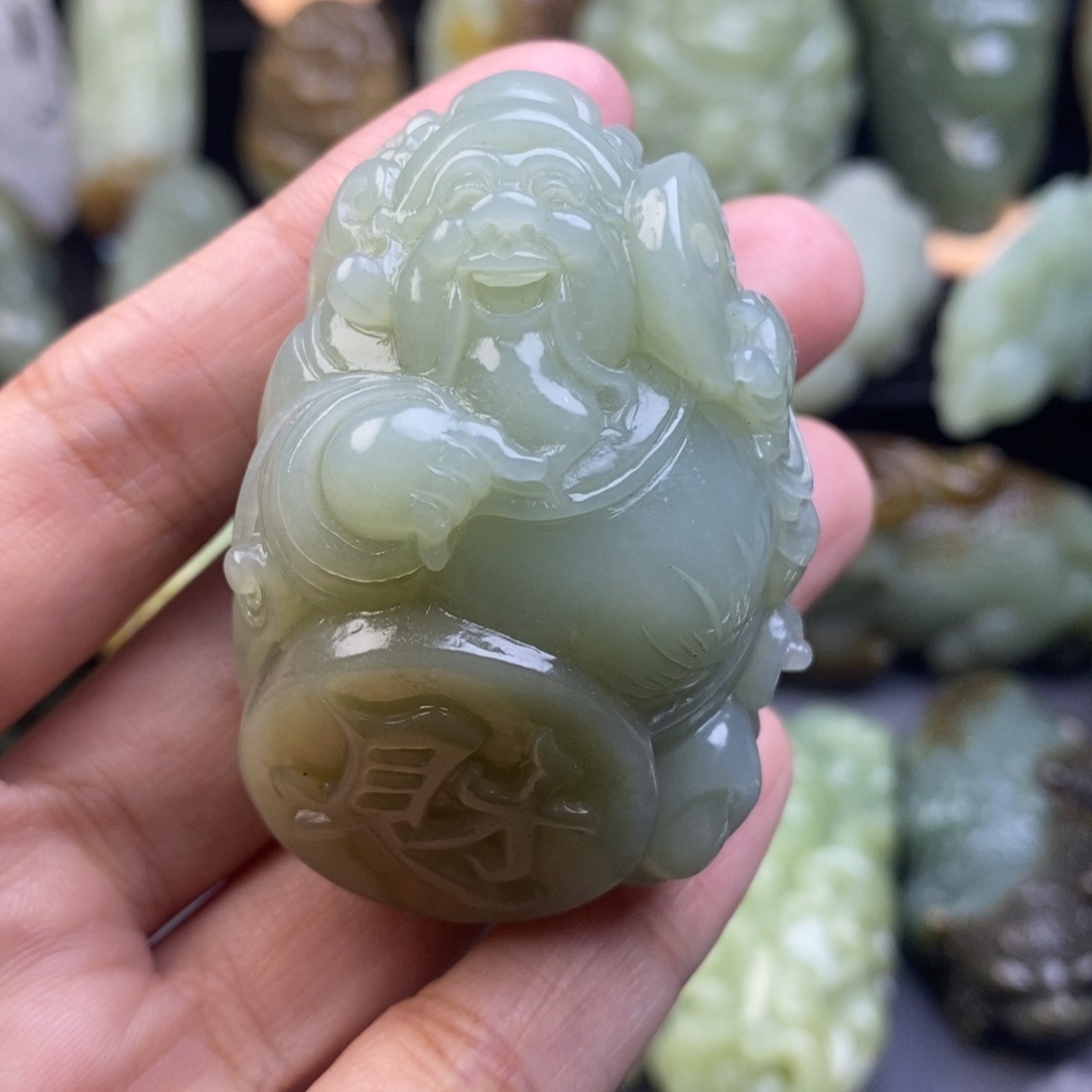 和田玉把件未镶嵌