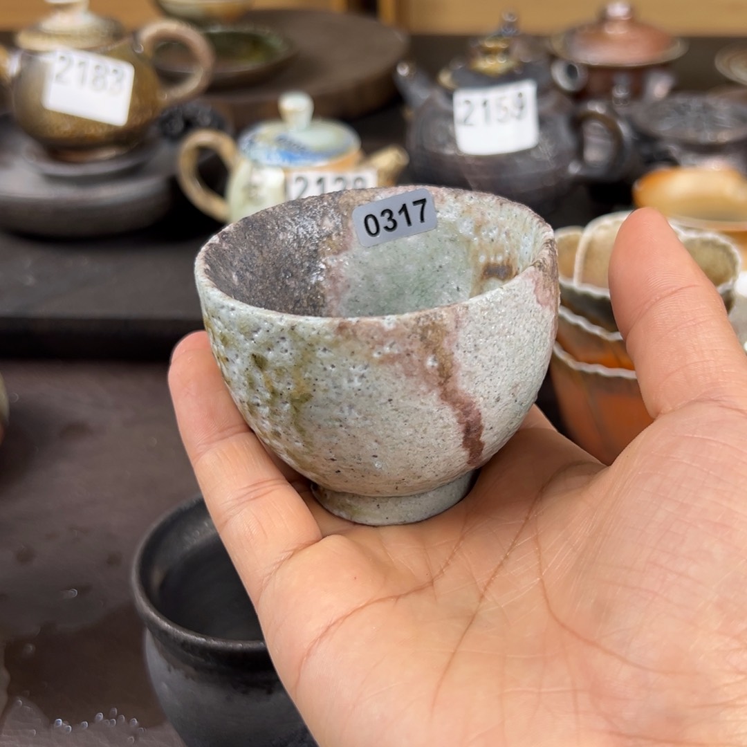 壶藤****思柴烧茶器主人杯