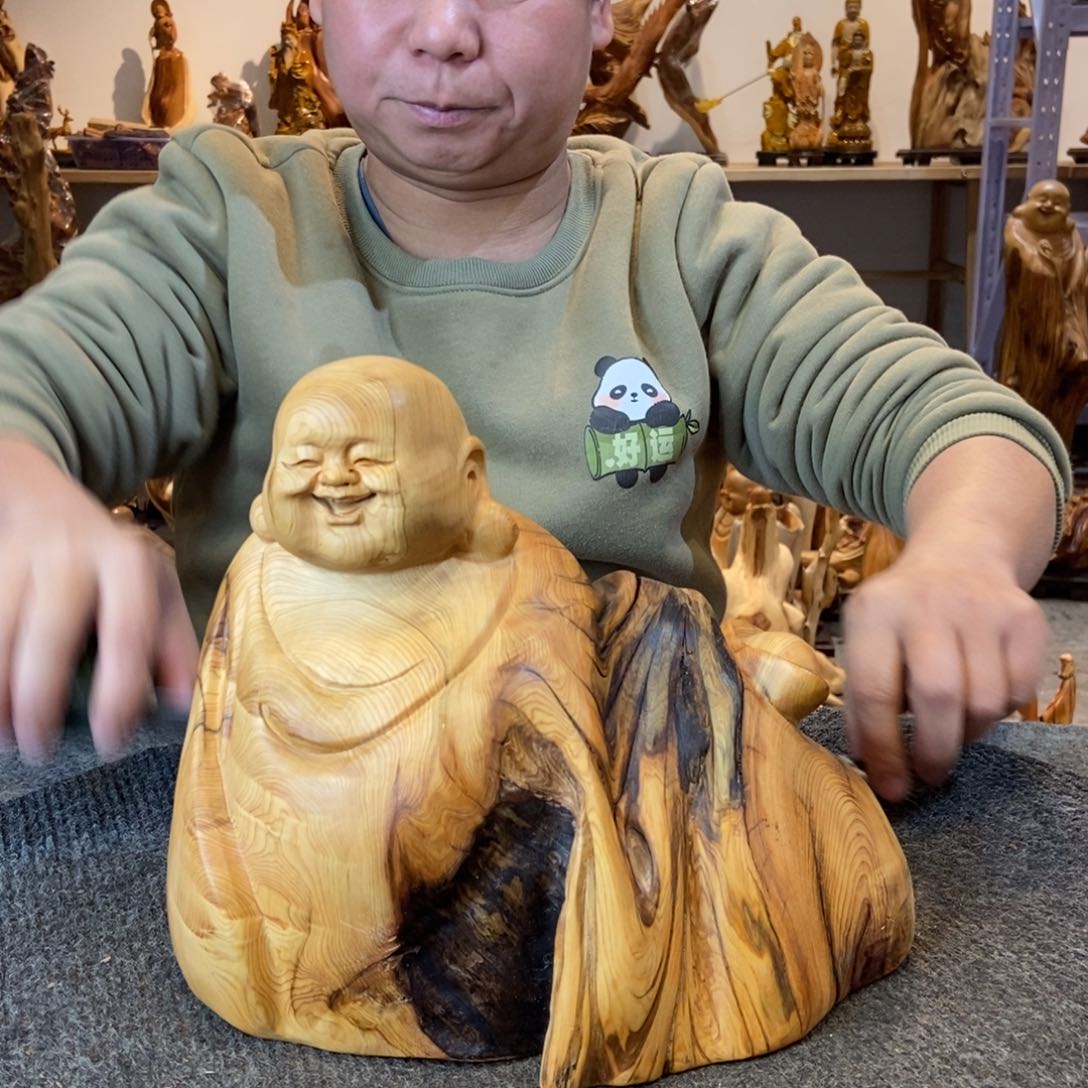 柏木（崖柏）太行崖柏根雕摆件