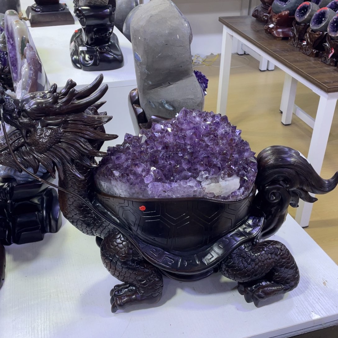未镶嵌大型摆件（非配饰）紫晶