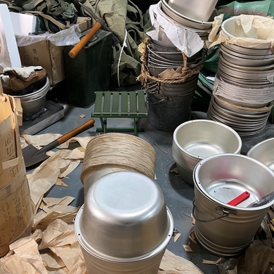 【闪购商品】34厘米铝盆加氧化铝水桶