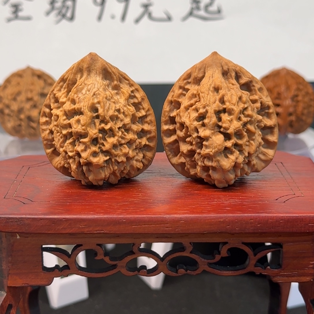 文玩核桃把件33号南疆边42高48肚39全品无药无修原生态