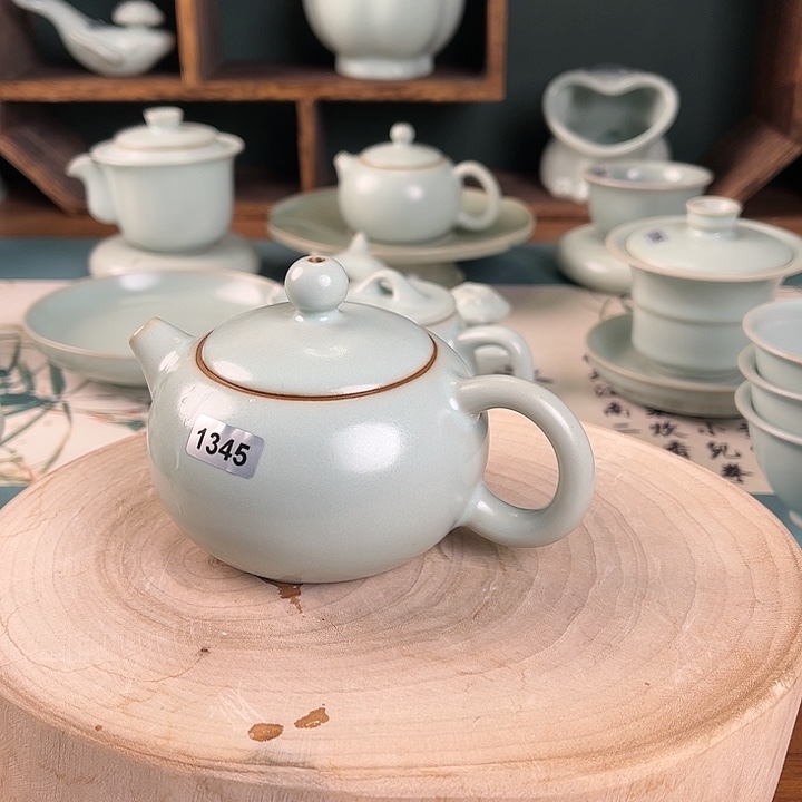 杯送*1345 春节浮力原矿汝瓷