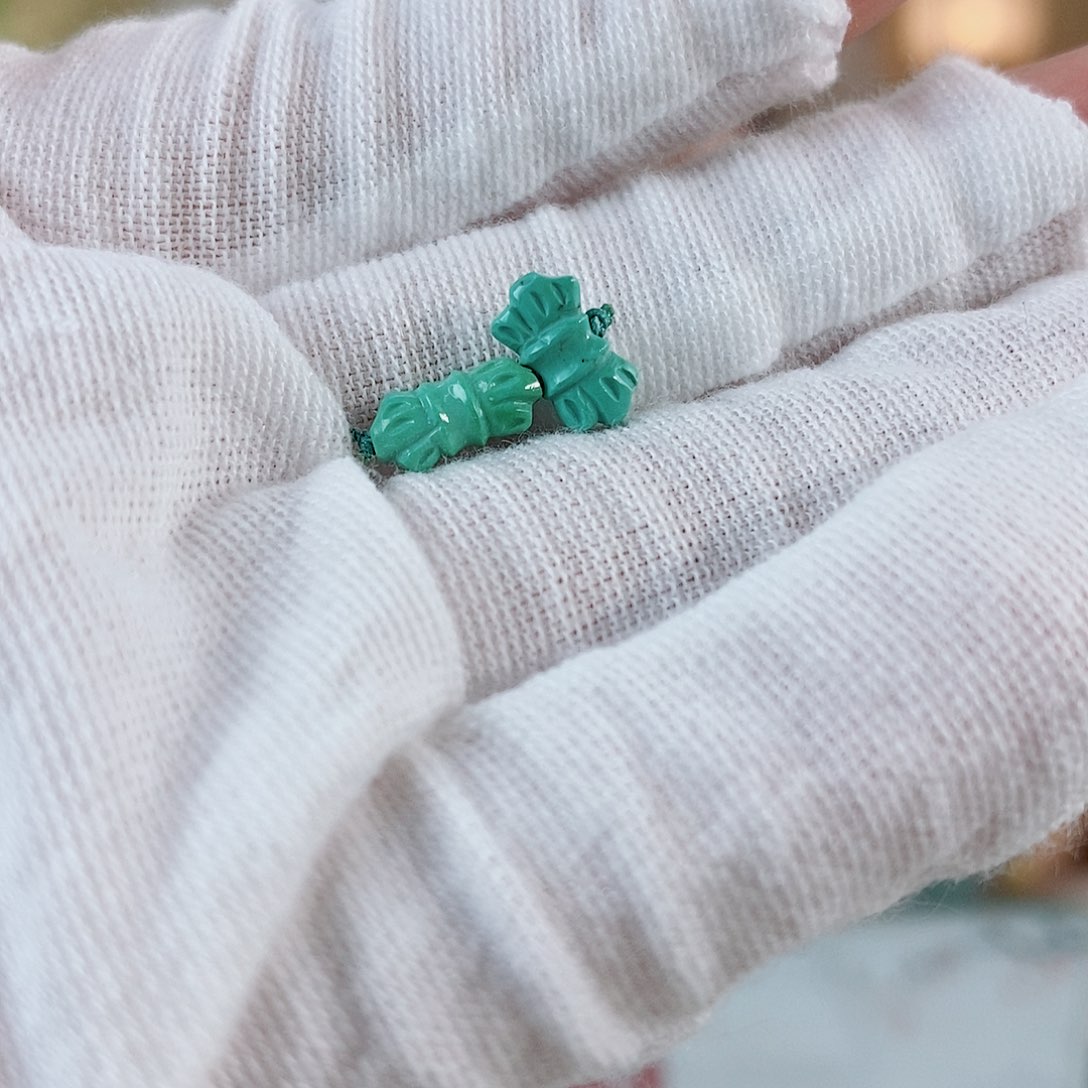 未镶嵌绿松石珠宝奇石