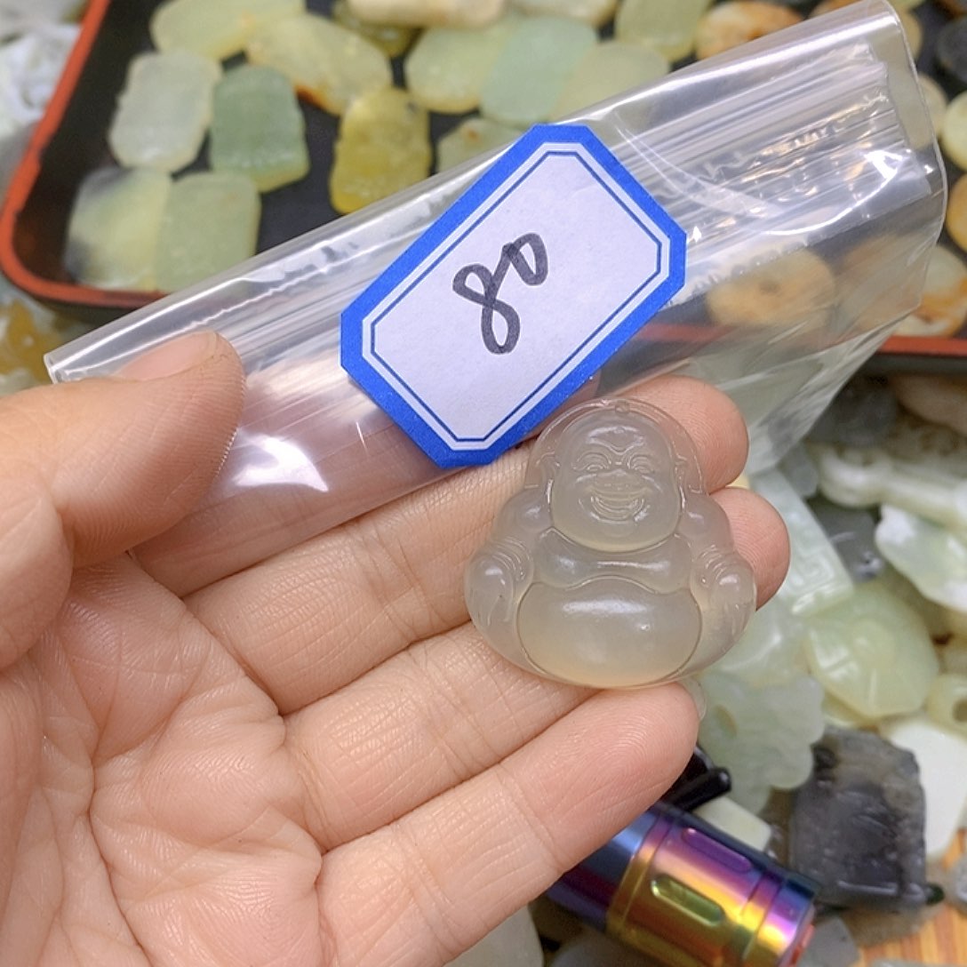 蛇纹石玉颈饰未镶嵌荼*?80