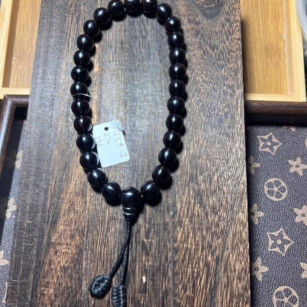 12mm无患子手持27颗原创设计百搭男女通用简约手工精修天然木质