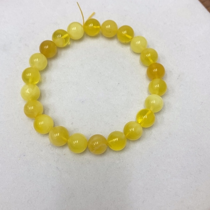蜜蜡未镶嵌裸石串