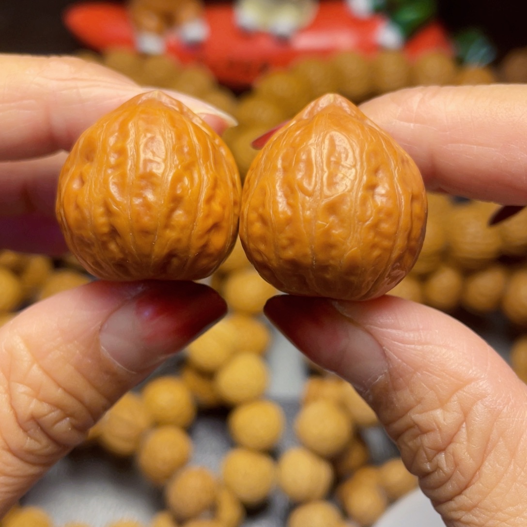 桃核手串24小秋子手捻