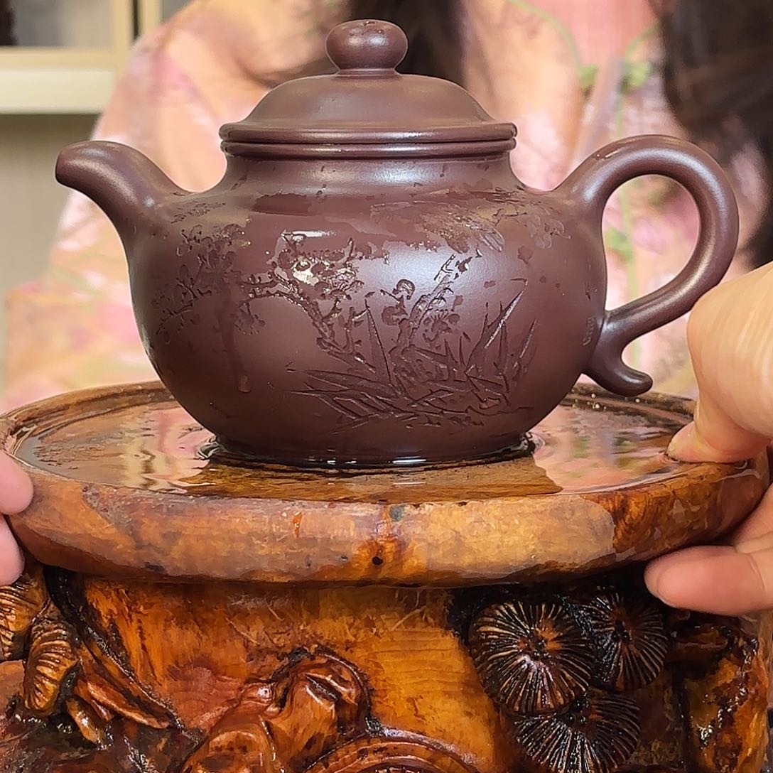 紫砂茶壶江亭亭老师500c c