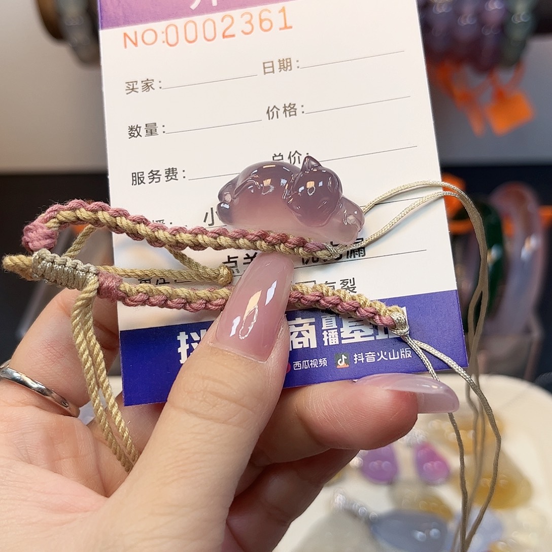 咪***_玛瑙/玉髓未镶嵌颈饰