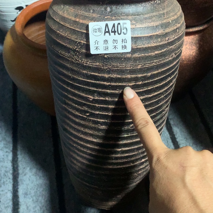 【闪购商品】底部窑裂有孔高34口12